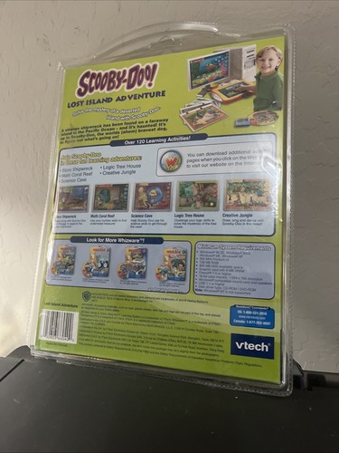 Whiz Kid Learning System K Scooby Doo, Lost Island Adventure Vtech New - Picture 2 of 2