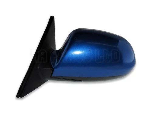 Hyundai Elantra XD (00-06) Left Side Electric Heated Door Mirror Tidal Wave Blue