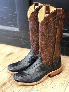 anderson bean boots ostrich