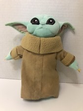 The Mandalorian THE CHILD Baby Yoda Star Wars Plush Doll Disney 10" Stuffed NWOT