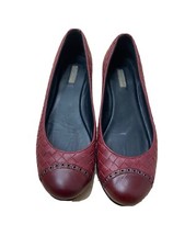 Bottega Veneta Scarpa Pelle S.Cuoio Intrecciato Nappa shoes black size 37.5 US 7