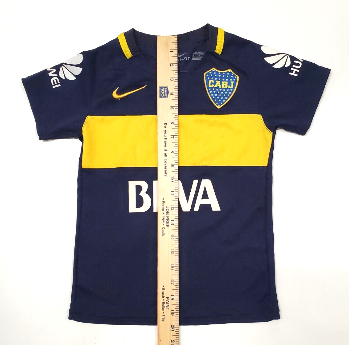2017- 2018ナイキ ボカジュニアーズ ユニフォーム サッカー イエロー Nike Boca Juniors 2017 2018 Soccer Jersey Authentic Made in