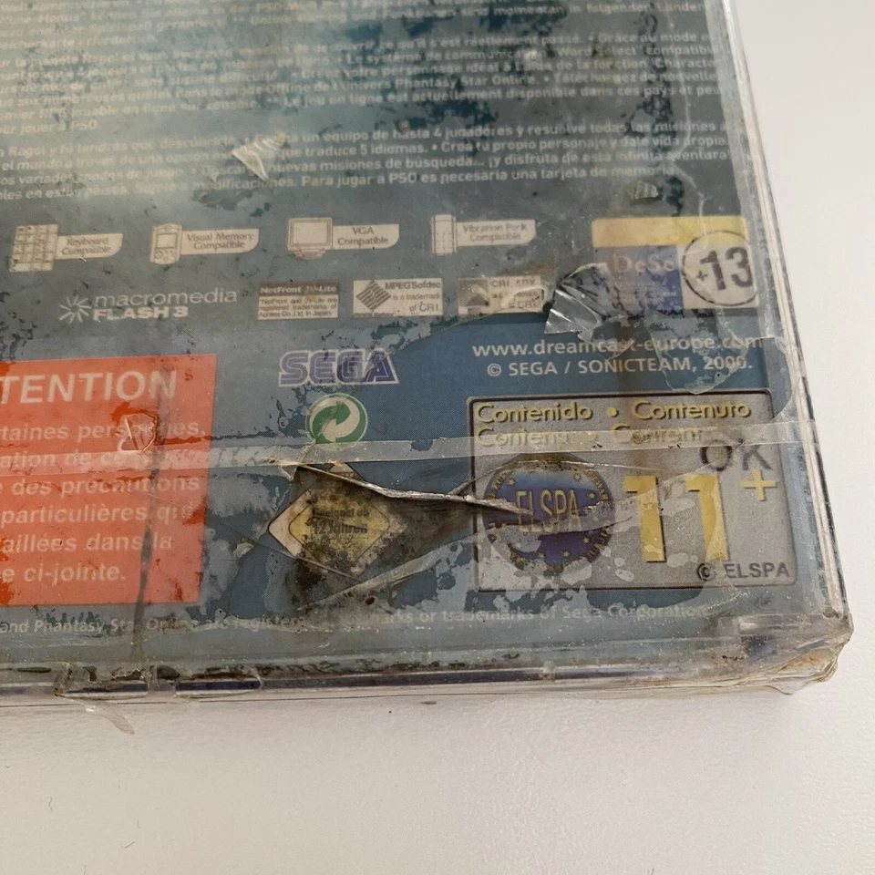 Phantasy Star Online | Dreamcast | Factory Sealed | *RARE* - Image 3 of 4