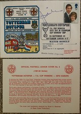 TOTTENHAM HOTSPUR V AJAX 1981 DAWN FIRST DAY COVER SIGNED BY OSVALDO ARDILES