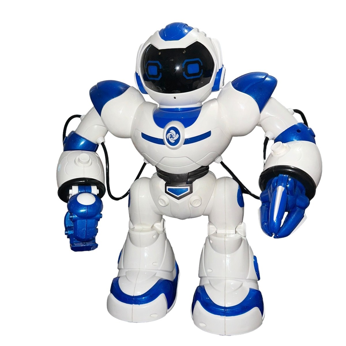 WoW Wee Blue White Robosapien Humanoid Robot With Remote
