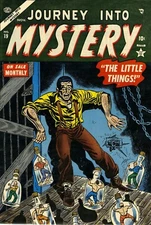 Journey Into Mystery 19 Comic Book Cover Art Giclee Reproduction on Canvas