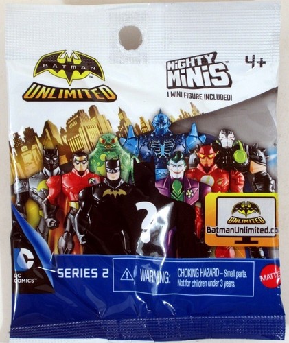 Mattel 2015 Sealed Set Of 6 BATMAN UNLIMITED MIGHTY MINIS Series 2 Action figure - Picture 4 of 7