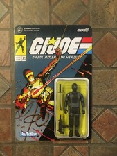 GI JOE SNAKE-EYES Super7 Reaction Figure Comic Cover Commando Target Exclusive