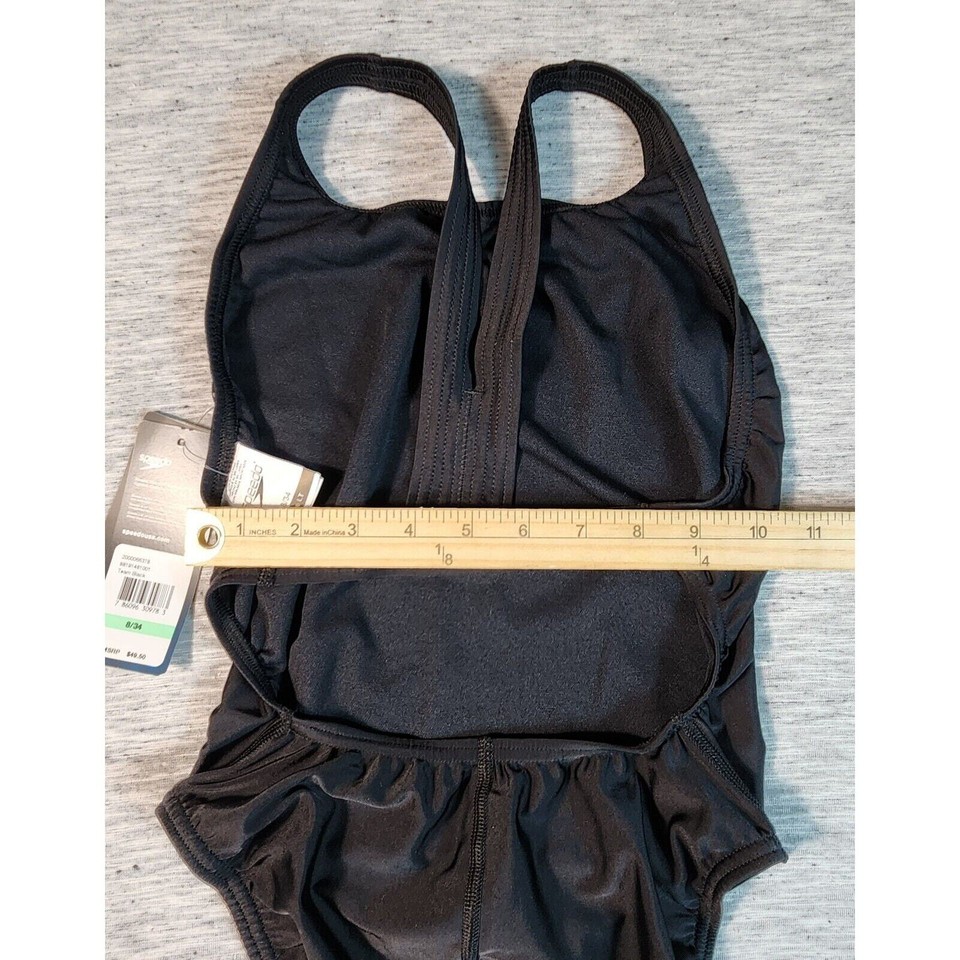 Speedo Women's Powerflex Eco One Piece Swimsuit - Keyhole Back, Removable Cups, Recycled Nylon - View #9