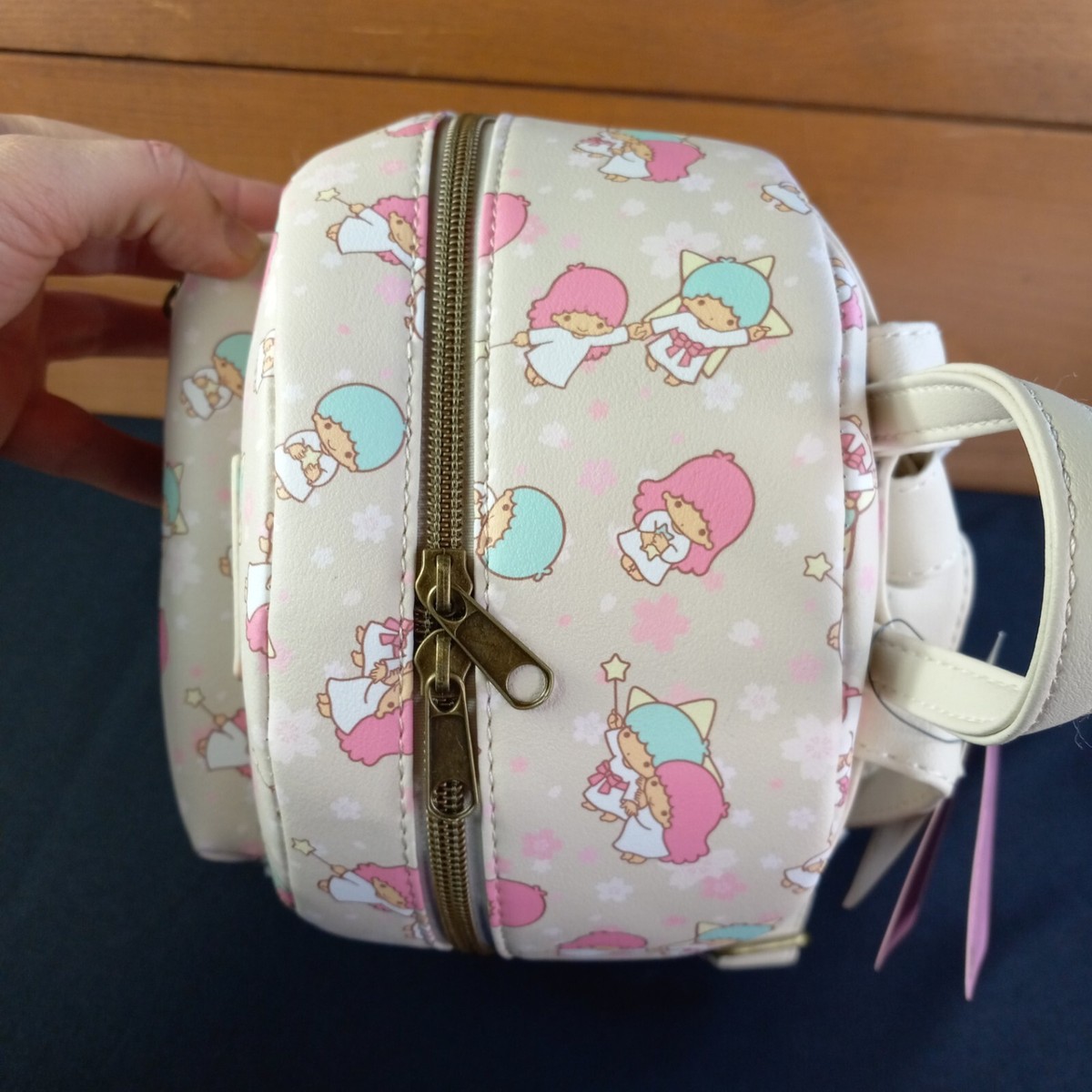 NEW Loungefly‎ Sanrio Little Twin Stars Mini Backpack Rare Hard to Find Print Sanrio Little Twin Stars Loungefly backpack | Mercari main image 3