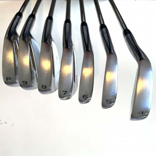 Honma TW757B COMBO 4-PW Iron Set w/ Black Gold X Stiff Shafts - Picture 3 of 7