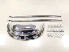 Chrome Front Fender Tip & Spear Trim For Harley Road King FLHR 82-13 FLSTC FLSTN