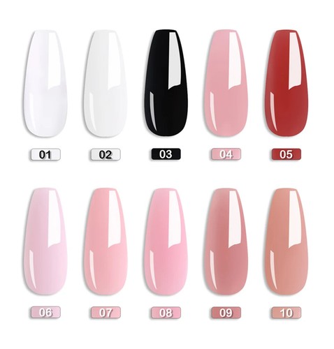 New 30ml Acryl Gel Nail Gel Manicure Quick Gel for Acrylic Gellac New - Picture 19 of 34
