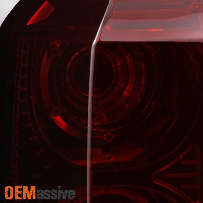 Luces traseras de repuesto para conductor + pasajero Fit 06-10 Jeep Commander rojo oscuro Foto 4 de 4