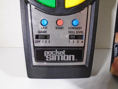 Milton Bradley 1980 - juego electrónico de bolsillo simon con caja (mira) - Imagen 3 de 11