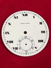 Vintage Hamilton 16s Single Sunk Roman Numeral Pocket Watch Dial — photo 1