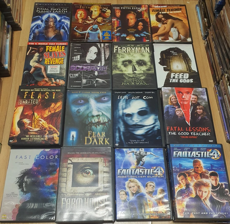 Updated $3 Each Horror, Sci-Fi and Fantasy DVDs DEAD - FIVE - Buy More to Save - Image 2 of 4