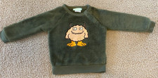 Pekkle Babies Multicolor Soft Monster Long Sleeve Sweatshirt Size 18 Months Snap