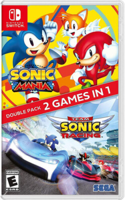 Brand New Sonic Mania + Team Sonic Racing Double Pack - Nintendo Switch