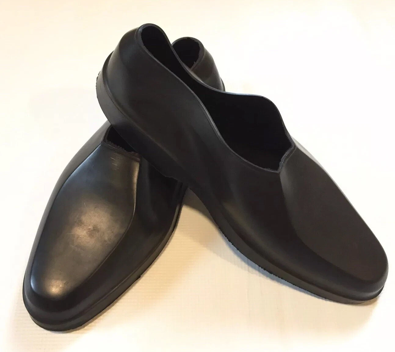 Totes Shoe Protective Waterproof Cover Men Large Natural Rubber Worn Snow Winter