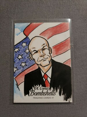 2019 DC Comics Bombshells III Sketches #NNO Unknown Artist Lex Luthor 1/1