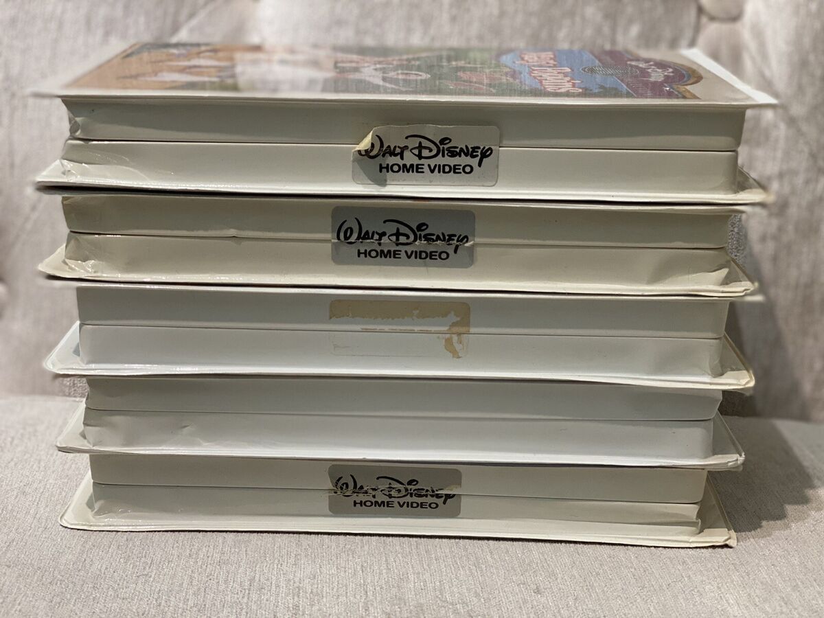 WALT Disney Home Video Masterpiece VHS LOT Melody Time Three WALT Disney Home Video Masterpiece VHS LOT Melody Time Three