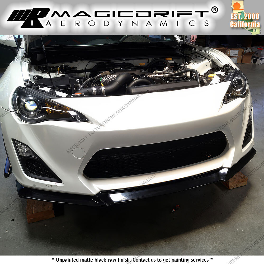 Fit For 13 14 15 16 Scion FRS FR-S HT GT Style Front Bumper Lip Spoiler Splitter