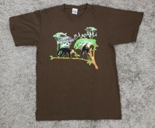 New Horizons Panama Graphic Panama Rainforest Mens Brown T-Shirt Size Medium 