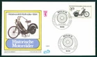 GERMANY FDC 1983 HISTORICAL MOTORCYCLES HILDEBRANDT & WOLFMÜLLER ff49
