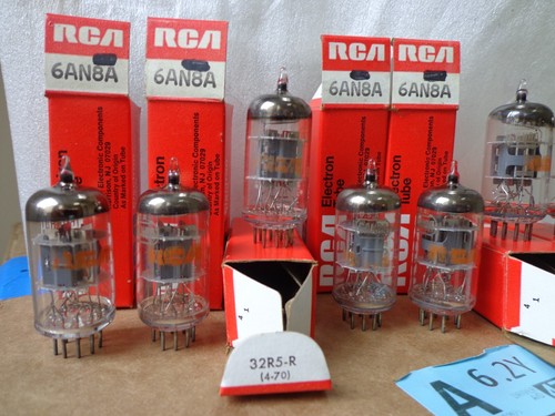NOS 1970's RCA 6AN8A tube tested balanced for Scott Fisher Dynaco date 04/70 - Picture 2 of 5