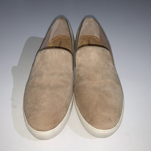 Birdies Loafer The Starling Women's 8 Slip On Taupe Tan Suede Leather Flats - Picture 4 of 9