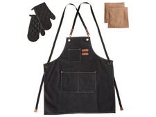 Kitchen Textiles Set RAPHANUS Black