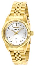 Invicta Women's Watch Specialty Silver Tone Dial Yellow Gold Bracelet 29407