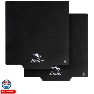 2PCS  Ultra Removable Magnetic 3D Printer Build Surface Heated Bed Cover for ...