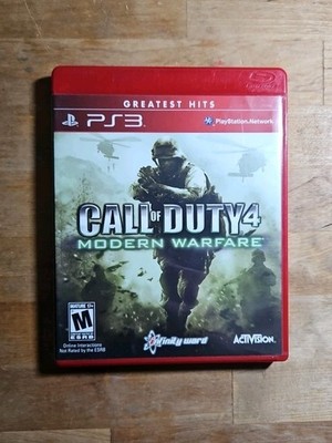 Call of Duty 4: Modern Warfare Greatest Hits (Sony PlayStation 3, 2010) CIB 