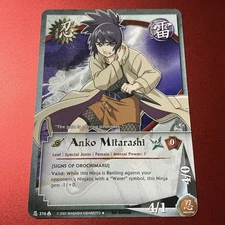 Naruto CCG Anko Mitarashi 1st Edition 376 LP