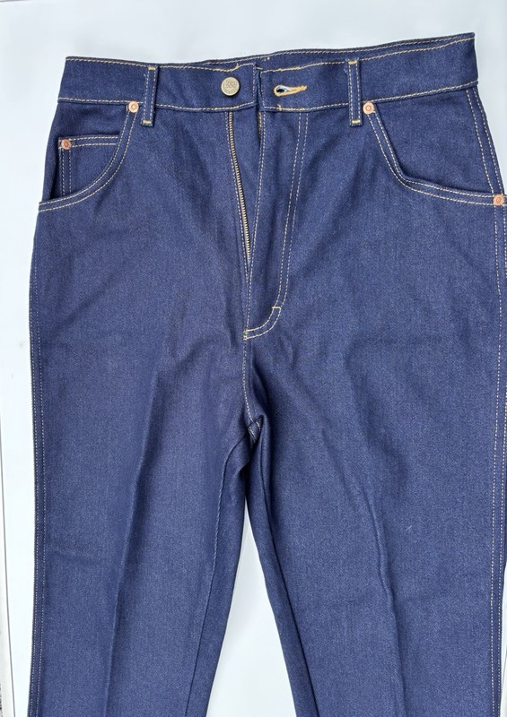 Women’s Blue High Rise Skinny Denim Jeans Slim Fit 5-Pocket Button Zip