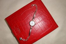 Schöne 925 Silber Spangen - Uhr