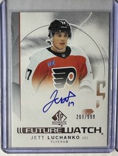 Hockey Card Design Evolution: SP Authentic Future Watch Rookie Card 3