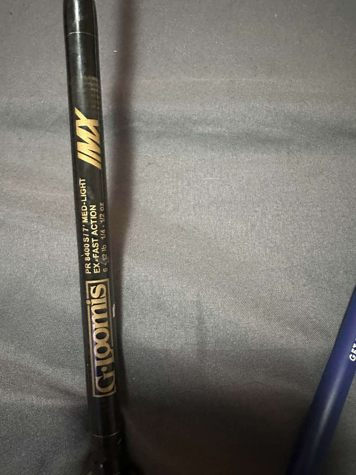 G.Loomis PR 8400S IMX Medium Light Extra Fast 7 ft Rod 6-12 lb 1/4-1/2 oz Black