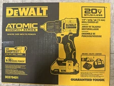 Brand New Dewalt 1/2" Drill/Driver Kit DCD794D1