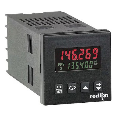 Red Lion Controls C48cs103 Counter, 2 Line Red/Green Backlight Lcd