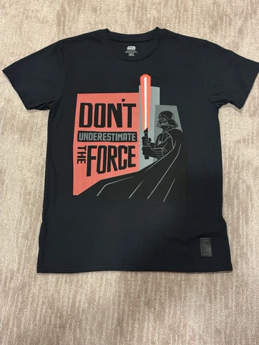 DARTH VADER Lightsaber: Star Wars Official Sith TShirt Sz M - Picture 2 of 10