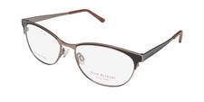 NEW ISAAC MIZRAHI 30000 EYEGLASS FRAME 53-16-135 METAL PLASTIC CAT EYE