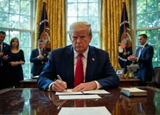 Donald  Trump Oval Office AI Generated Photo MAGA White House, USA 8X10 Print