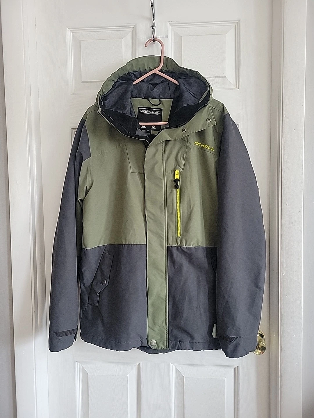O'Neill Men's Utility Hybrid Jacket - Green/Grey - Medium - AE9-17