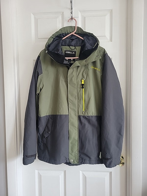 O'Neill Men's Utility Hybrid Jacket - Green/Grey - Medium - AE9-17