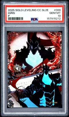 2025 SOLO LEVELING MAPNIVERSE SERIES 2 086 IGRIS P PSA 10 GEM MINT
