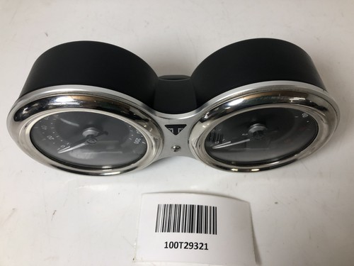TRIUMPH T100 BUD EKINS EDITION 2020 GAUGES GENUINE OEM M1979 LOT100 100T29321 - Picture 5 of 8