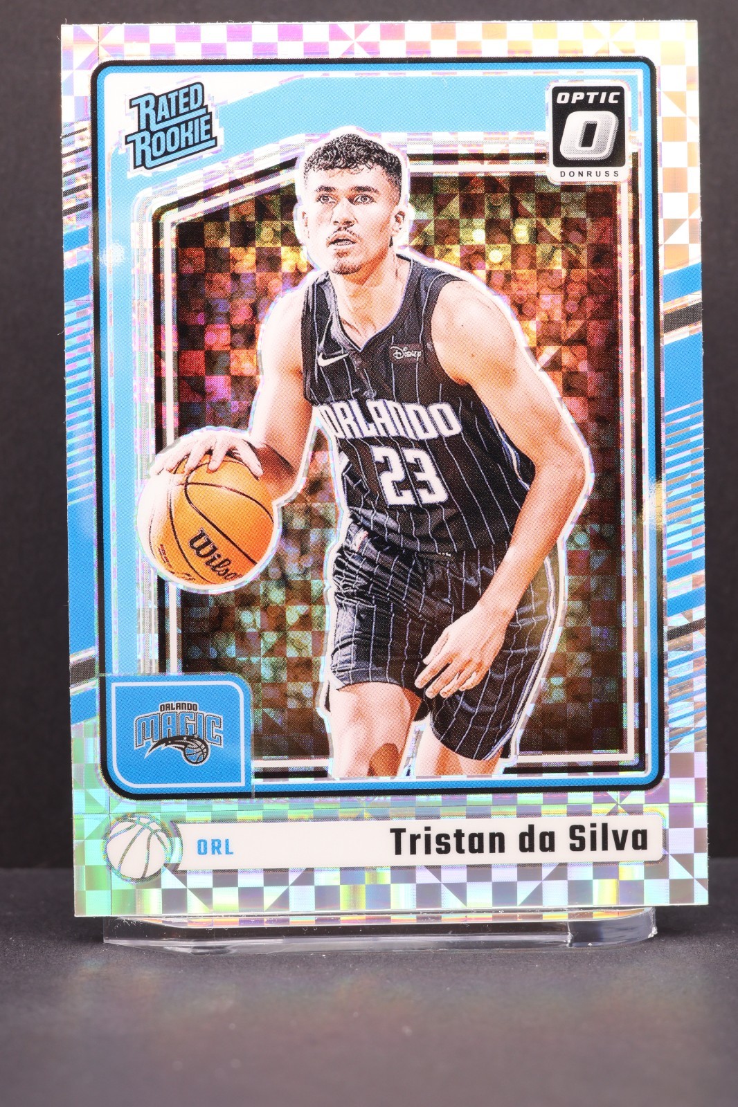 Tristan da Silva 2024-25 Donruss Optic Rated Rookie Checkerboard #260 RC SSP